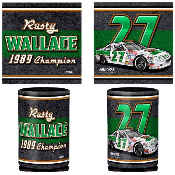 Rusty Wallace "1989 Champion" Can Coozie